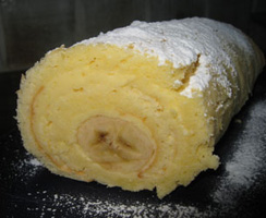 Bananenroulade