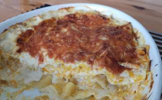 Schnelle Kürbislasagne