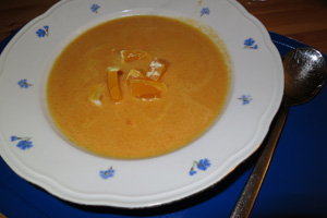 Rüebli-Orangensuppe