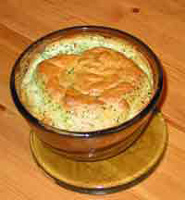 Spinatsoufflé